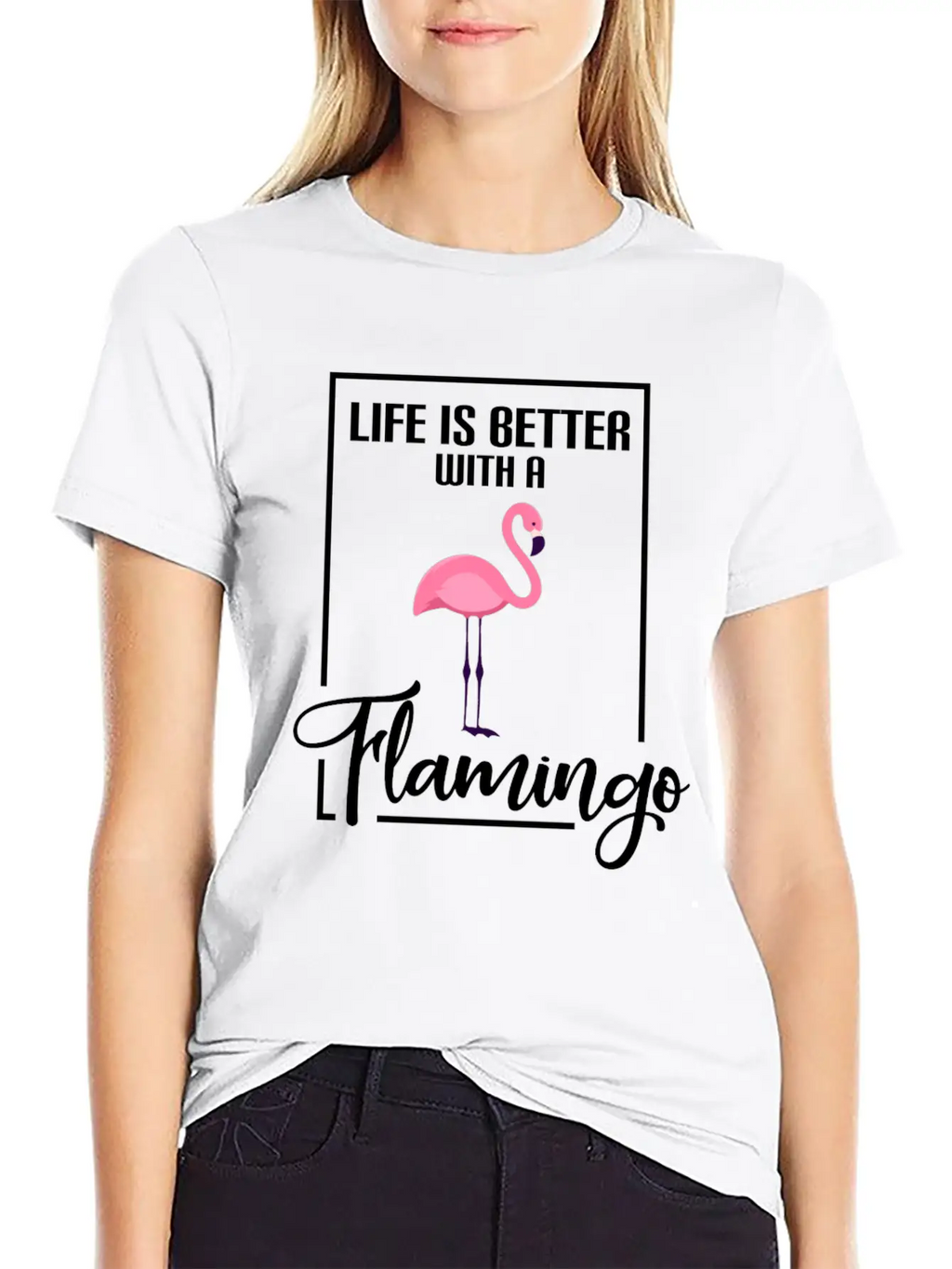 Flamingos Life Is Better With A Flamingo Classic Cotton Tee – Unisex Comfort For Any Season