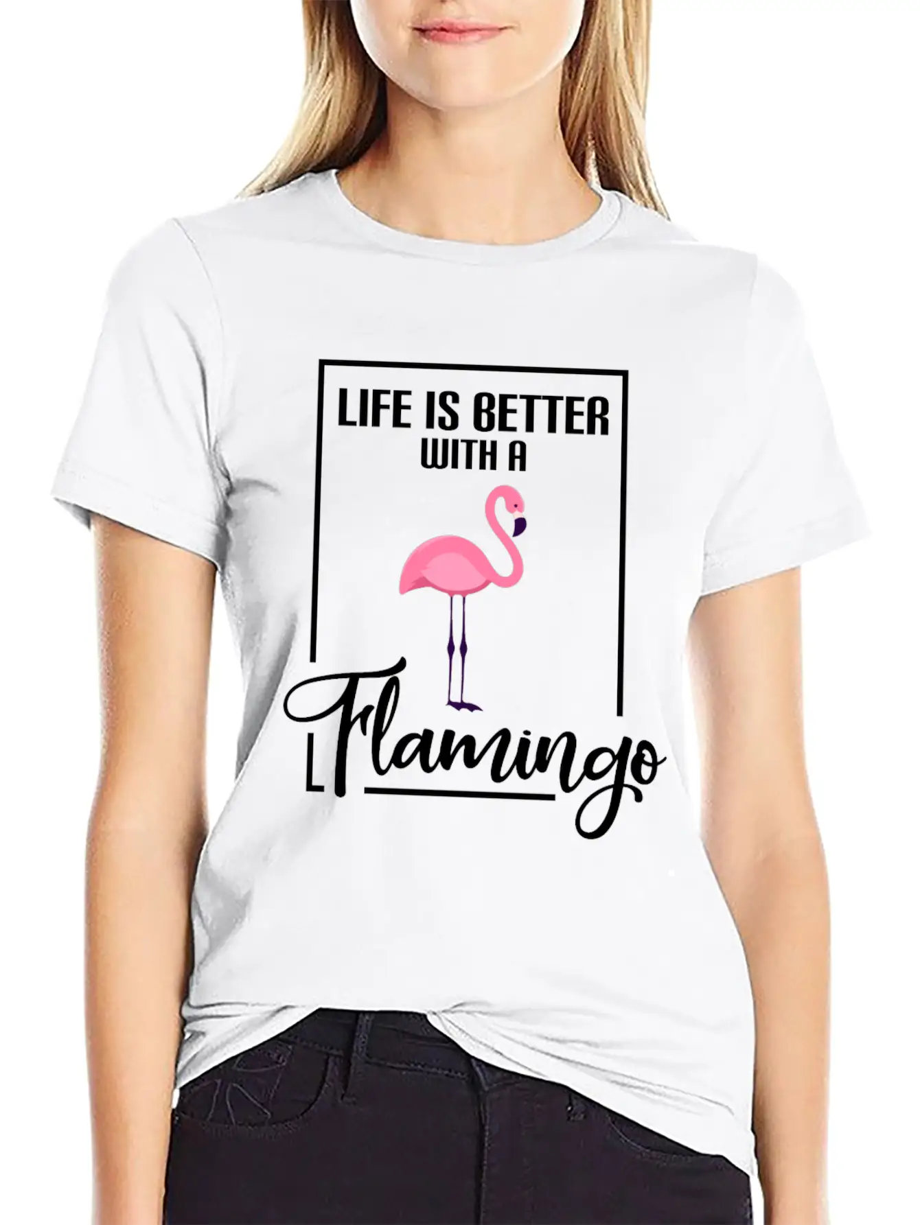 Flamingos Life Is Better With A Flamingo Classic Cotton Tee – Unisex Comfort For Any Season