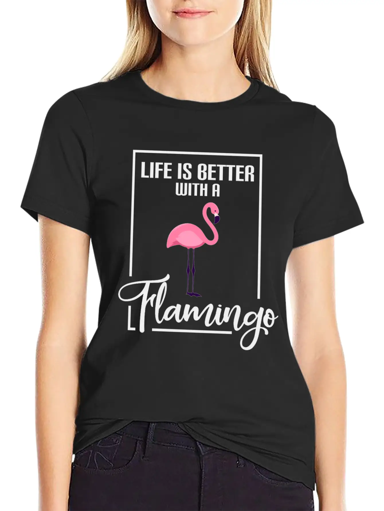 Flamingos Life Is Better With A Flamingo Classic Cotton Tee – Unisex Comfort For Any Season