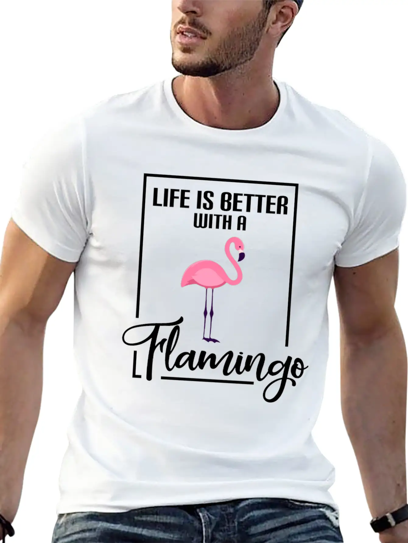 Flamingos Life Is Better With A Flamingo Classic Cotton Tee – Unisex Comfort For Any Season