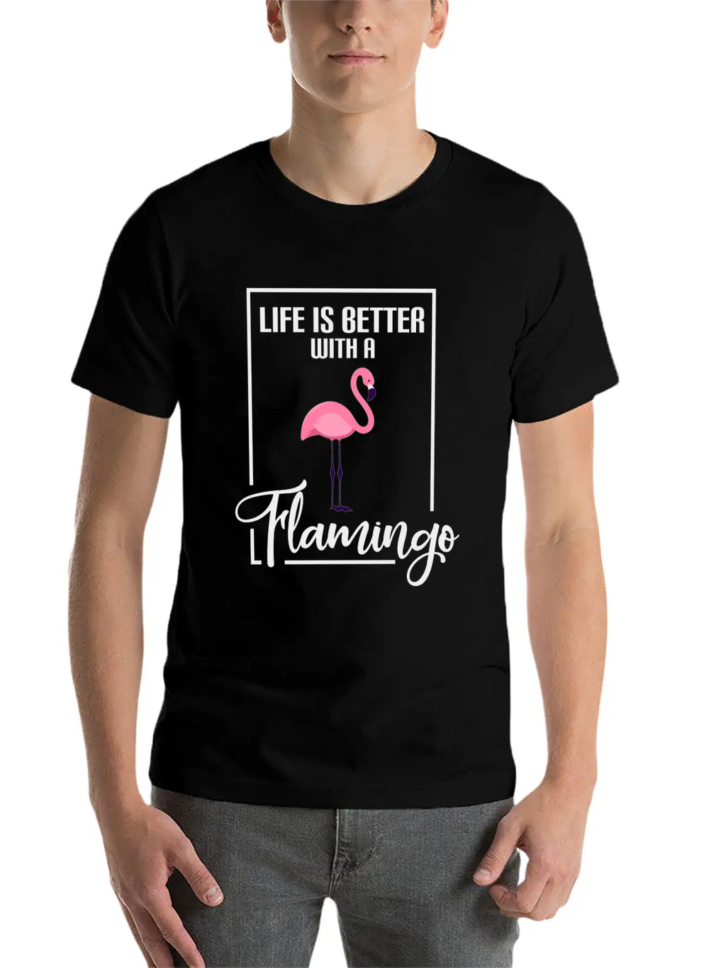 Flamingos Life Is Better With A Flamingo Classic Cotton Tee – Unisex Comfort For Any Season
