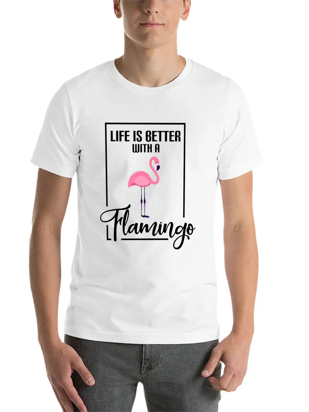 Flamingos Life Is Better With A Flamingo Classic Cotton Tee – Unisex Comfort For Any Season