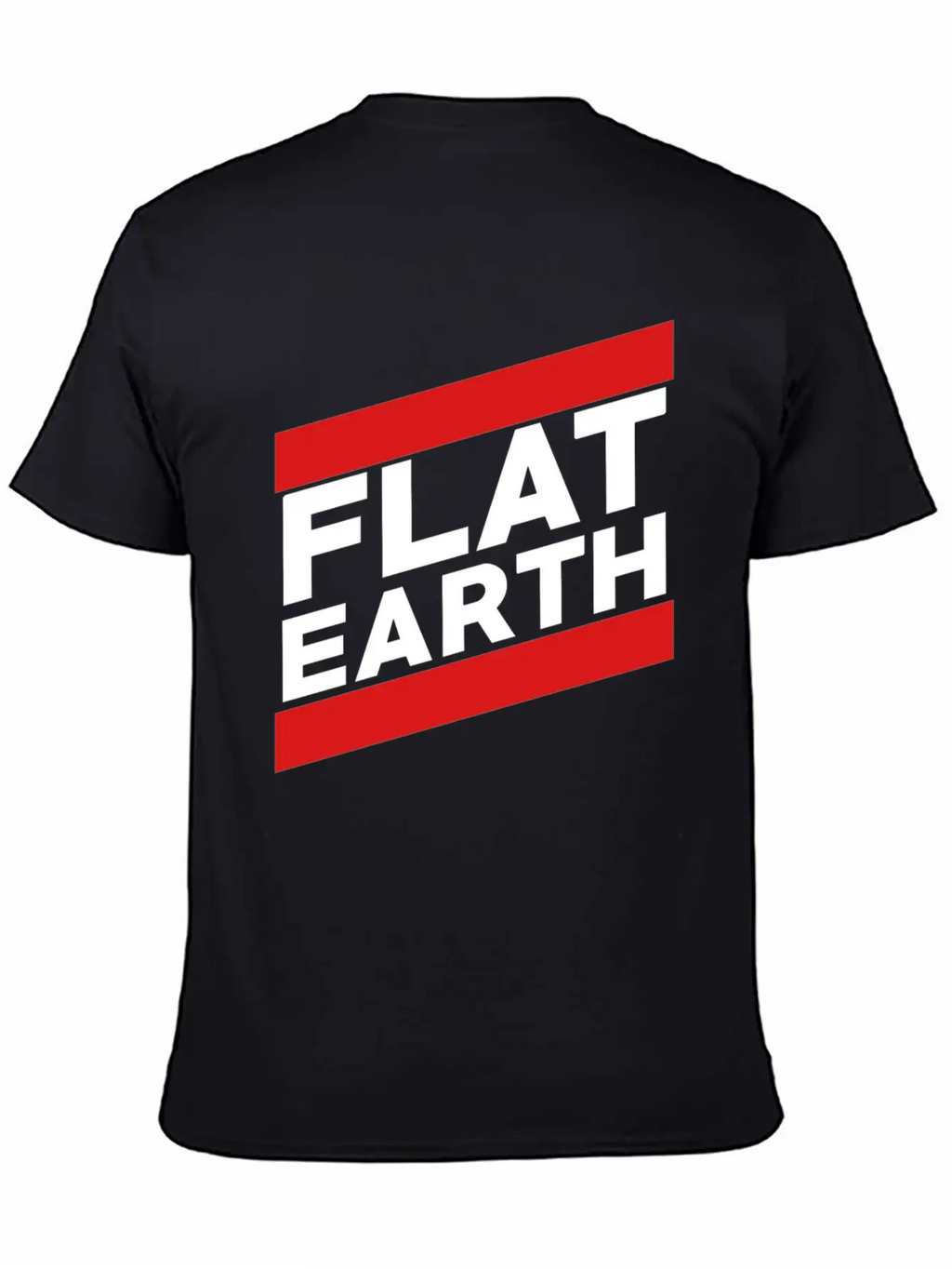 Flat Earth Breathable Graphic T-Shirt – Perfect For Casual Days