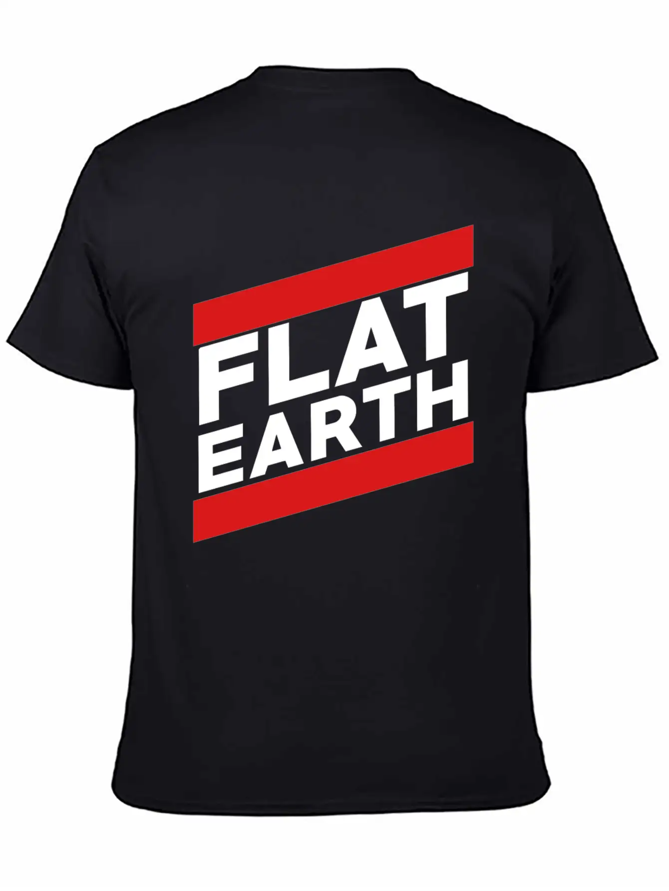Flat Earth Breathable Graphic T-Shirt – Perfect For Casual Days