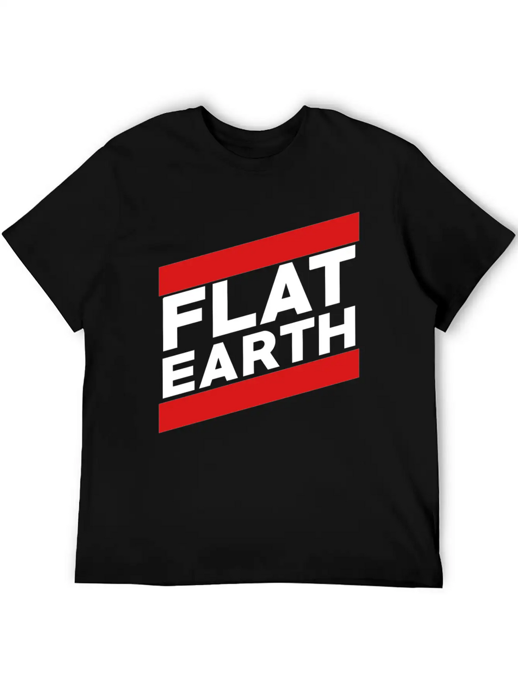 Flat Earth Breathable Graphic T-Shirt – Perfect For Casual Days
