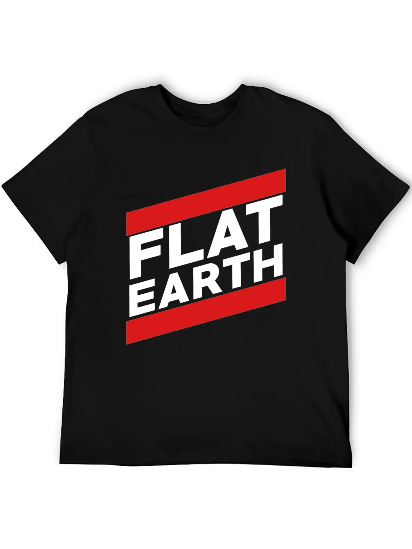 Flat Earth Breathable Graphic T-Shirt – Perfect For Casual Days