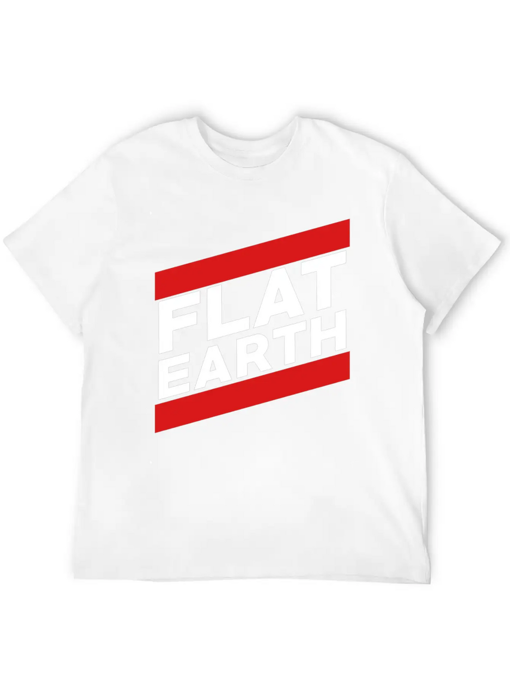 Flat Earth Breathable Graphic T-Shirt – Perfect For Casual Days