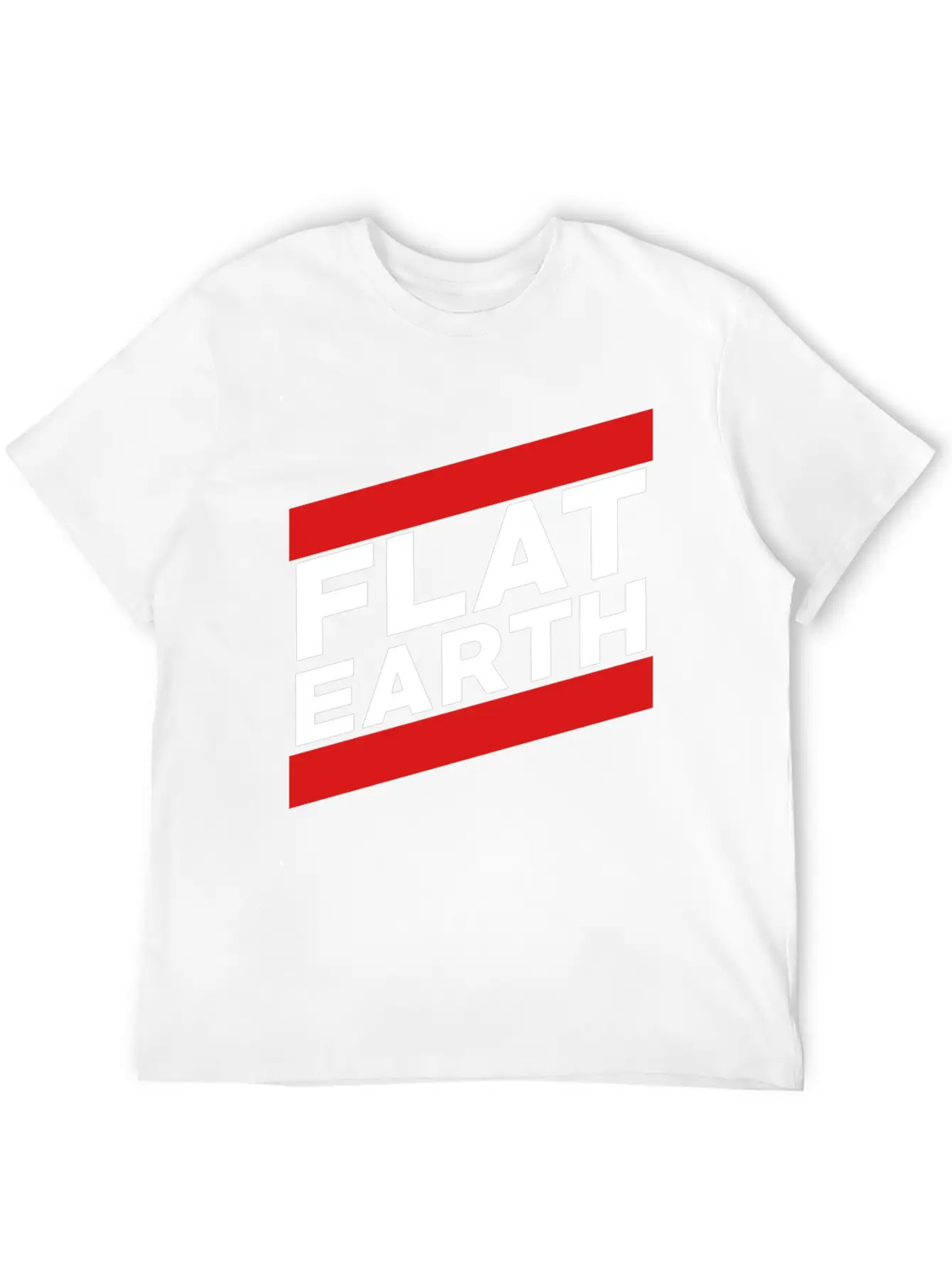 Flat Earth Breathable Graphic T-Shirt – Perfect For Casual Days