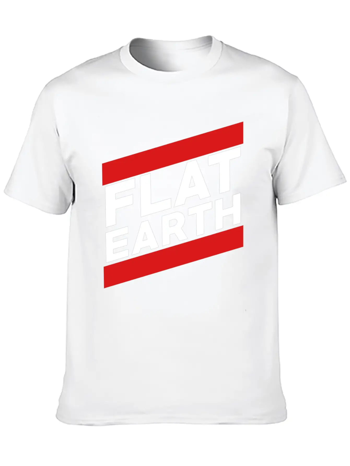 Flat Earth Breathable Graphic T-Shirt – Perfect For Casual Days