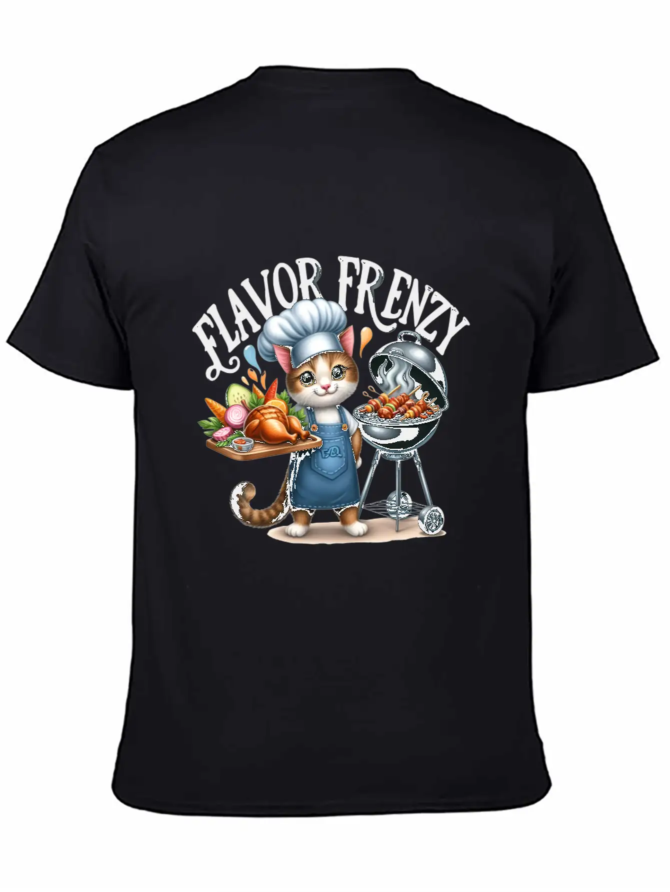 FLAVOR FRENZY Relaxed Everyday Tee – Lightweight And Durable Cotton