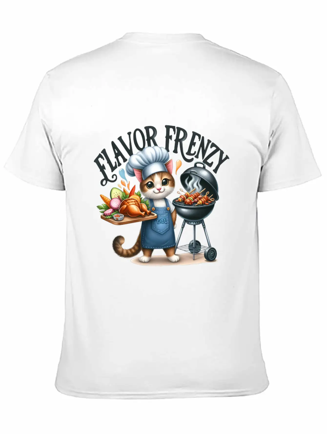 FLAVOR FRENZY Relaxed Everyday Tee – Lightweight And Durable Cotton