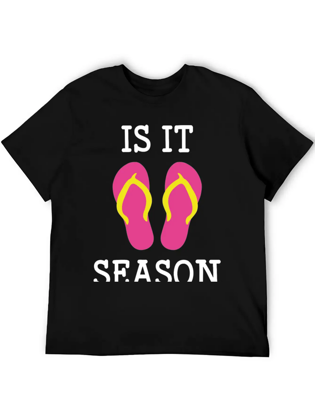 Flip Flop Season Classic Cotton Tee – Unisex Comfort For Any Season