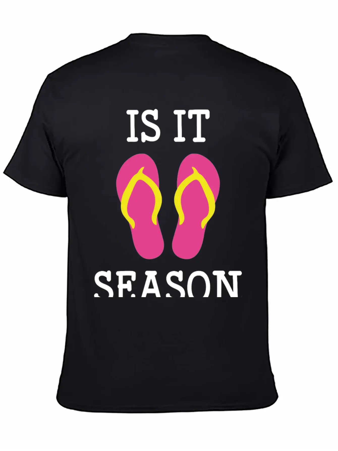 Flip Flop Season Classic Cotton Tee – Unisex Comfort For Any Season