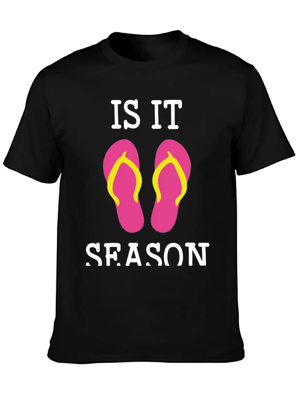 Flip Flop Season Classic Cotton Tee – Unisex Comfort For Any Season