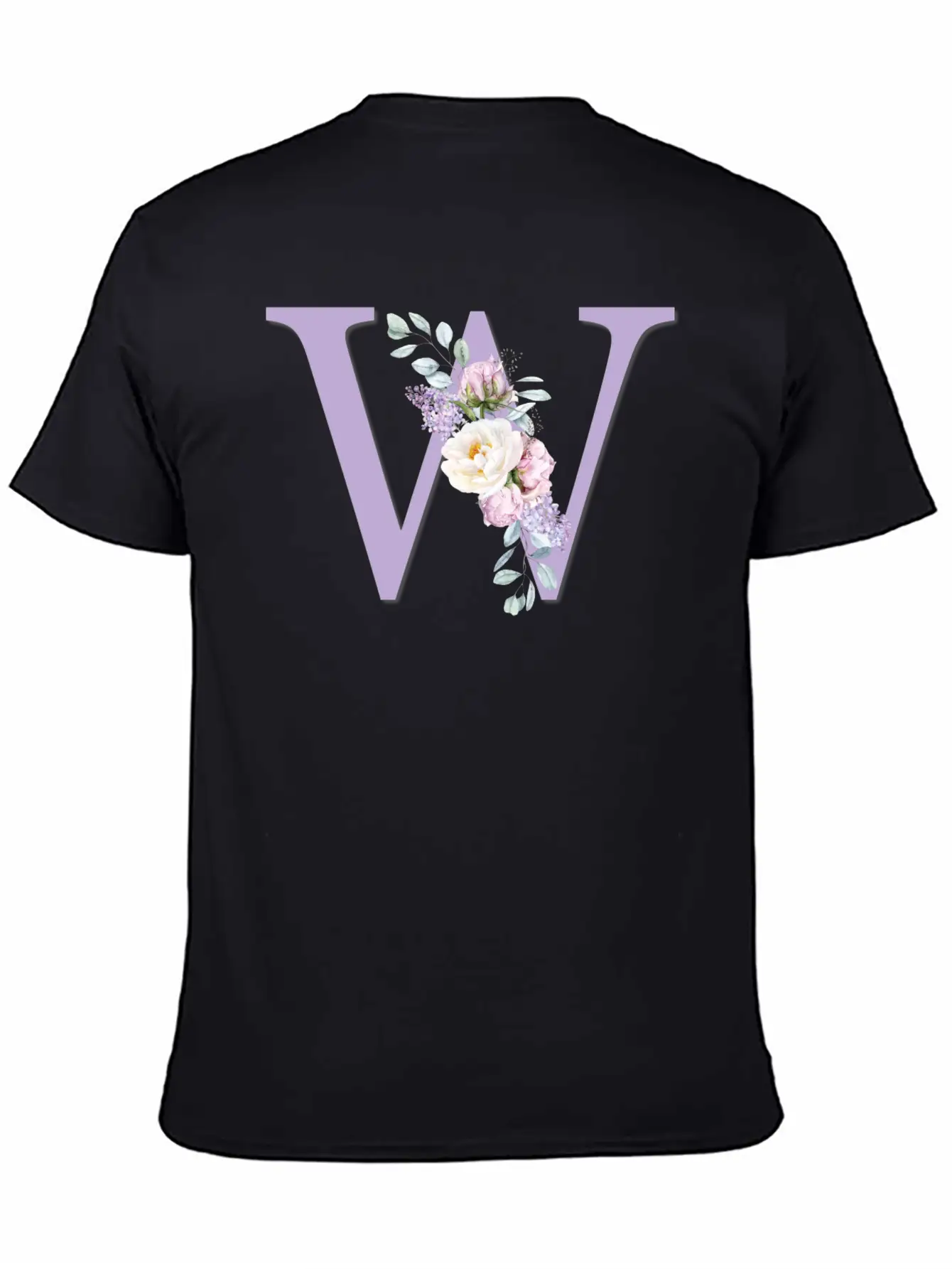 Floral W Classic Cotton Tee – Unisex Comfort For Any Season