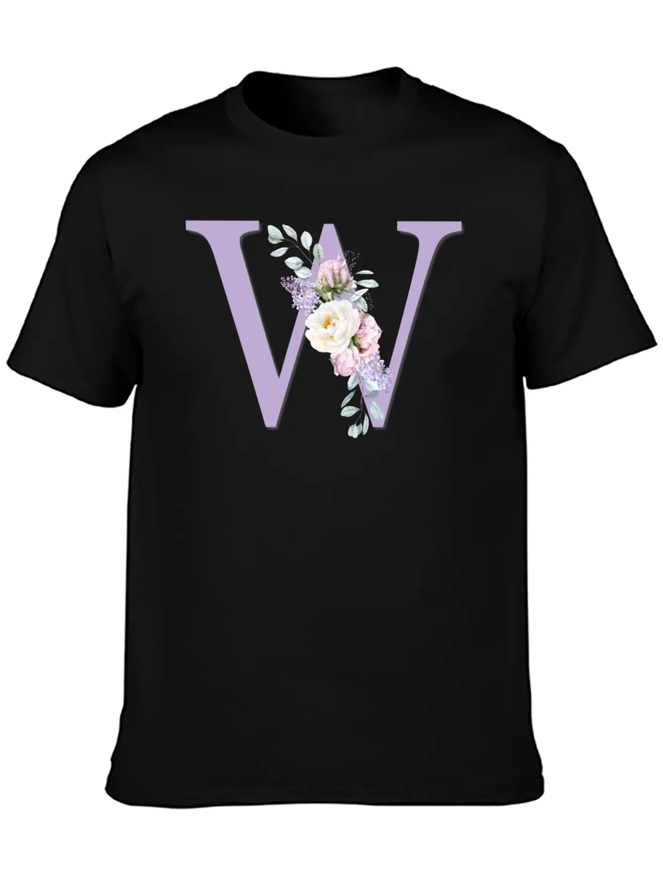 Floral W Classic Cotton Tee – Unisex Comfort For Any Season