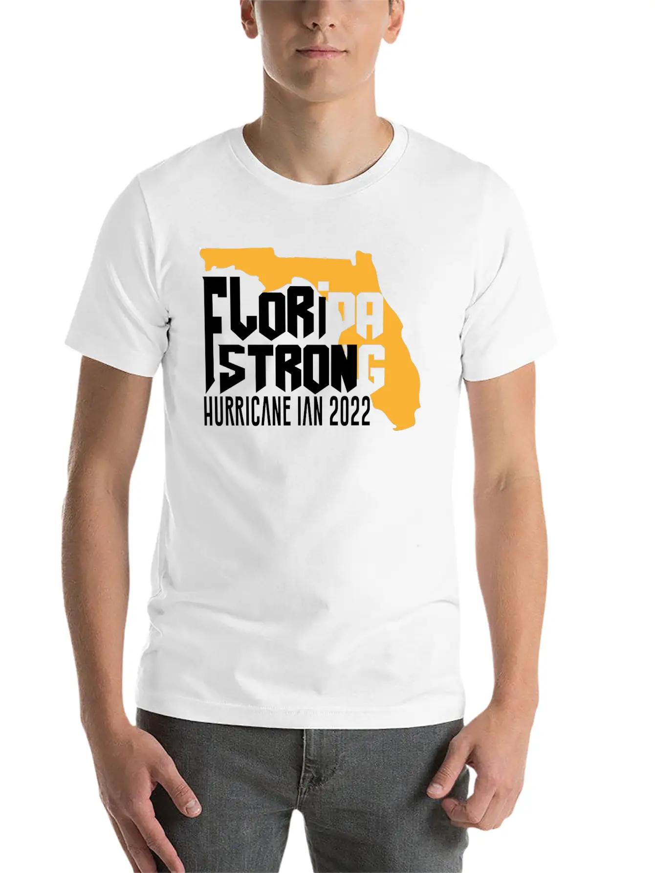 Florida Strong Hurricane Ian 2022 Timeless Short Sleeve Tee – Comfy And Minimalist Design