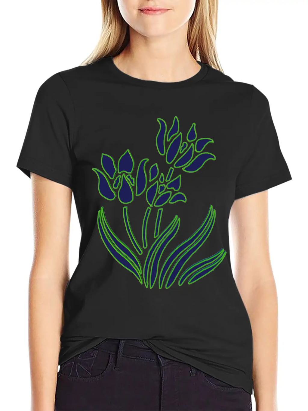 Flower 3D Plants & Nature Breathable Graphic T-Shirt – Perfect For Casual Days