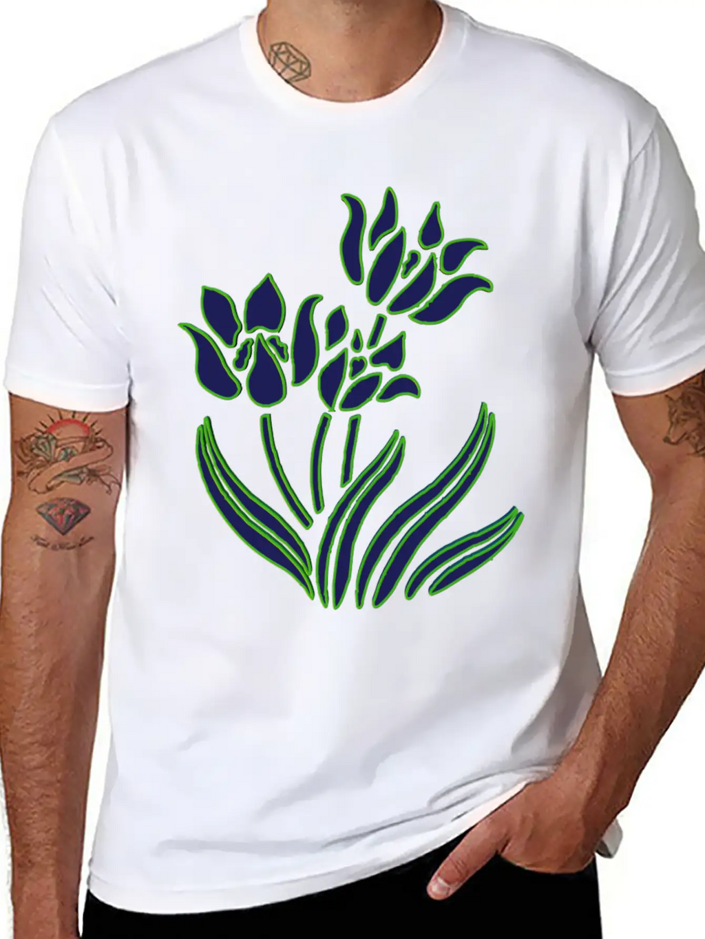 Flower 3D Plants & Nature Breathable Graphic T-Shirt – Perfect For Casual Days
