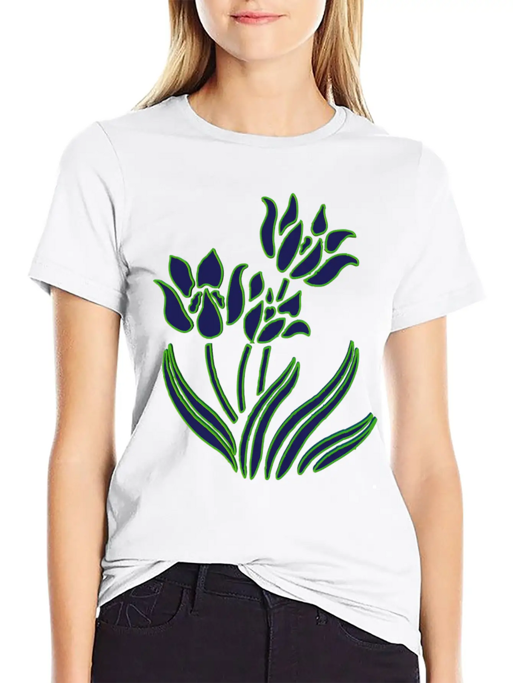 Flower 3D Plants & Nature Breathable Graphic T-Shirt – Perfect For Casual Days