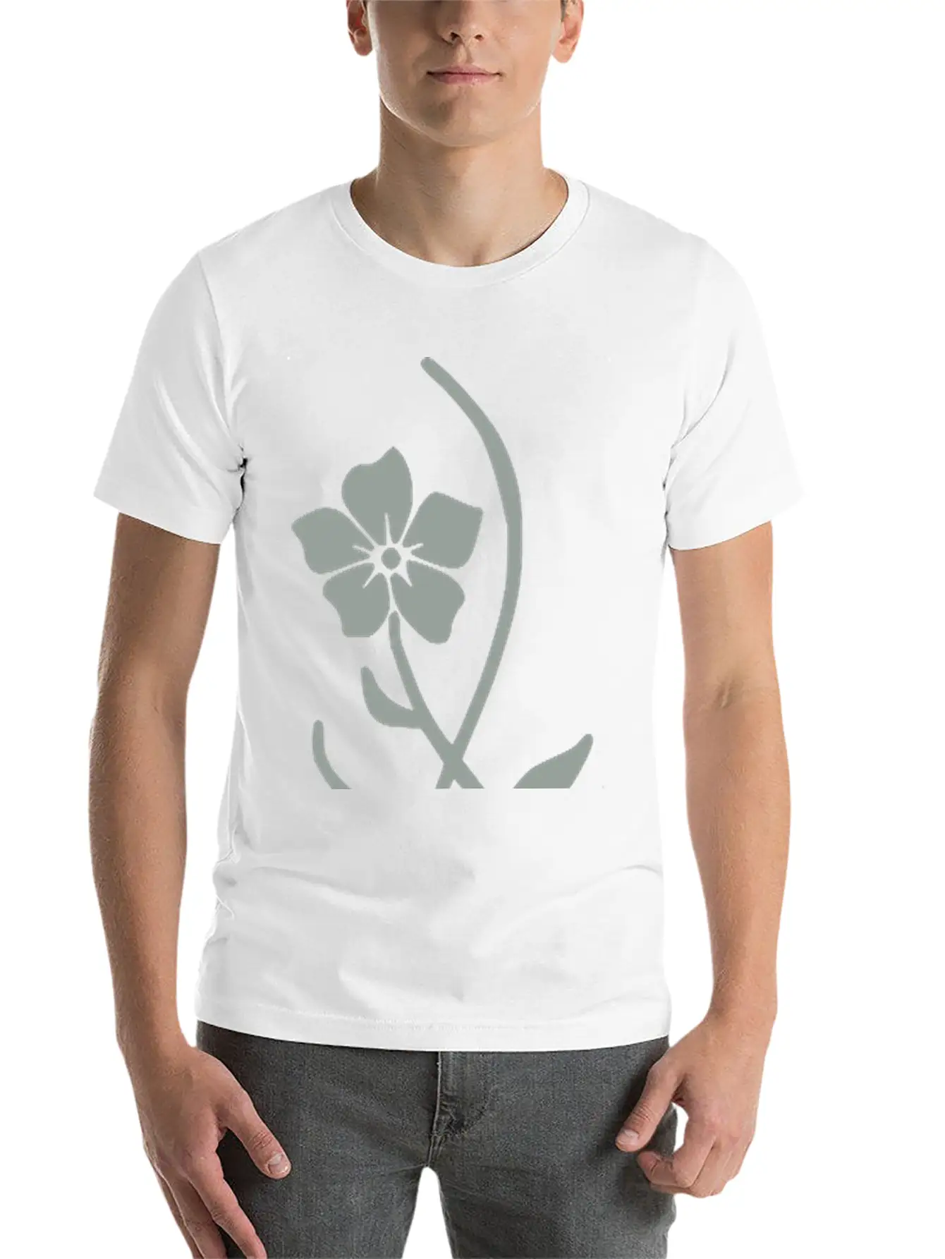 Flower 9_ Breathable Graphic T-Shirt – Perfect For Casual Days