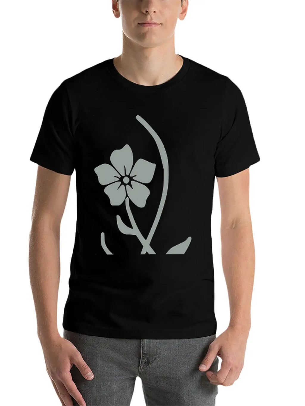Flower 9_ Breathable Graphic T-Shirt – Perfect For Casual Days