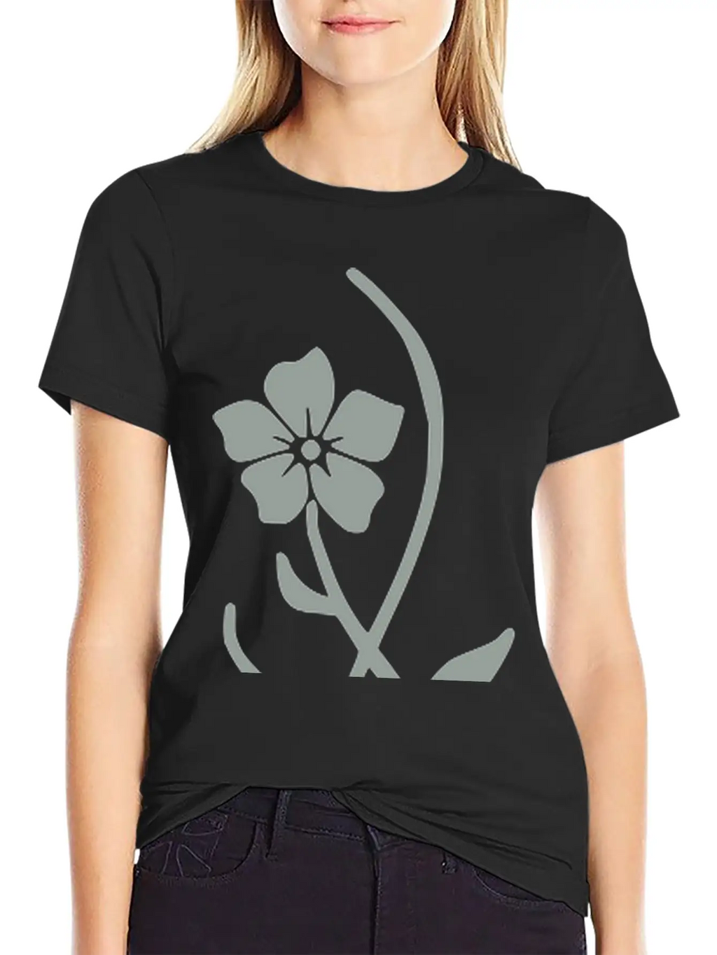 Flower 9_ Breathable Graphic T-Shirt – Perfect For Casual Days