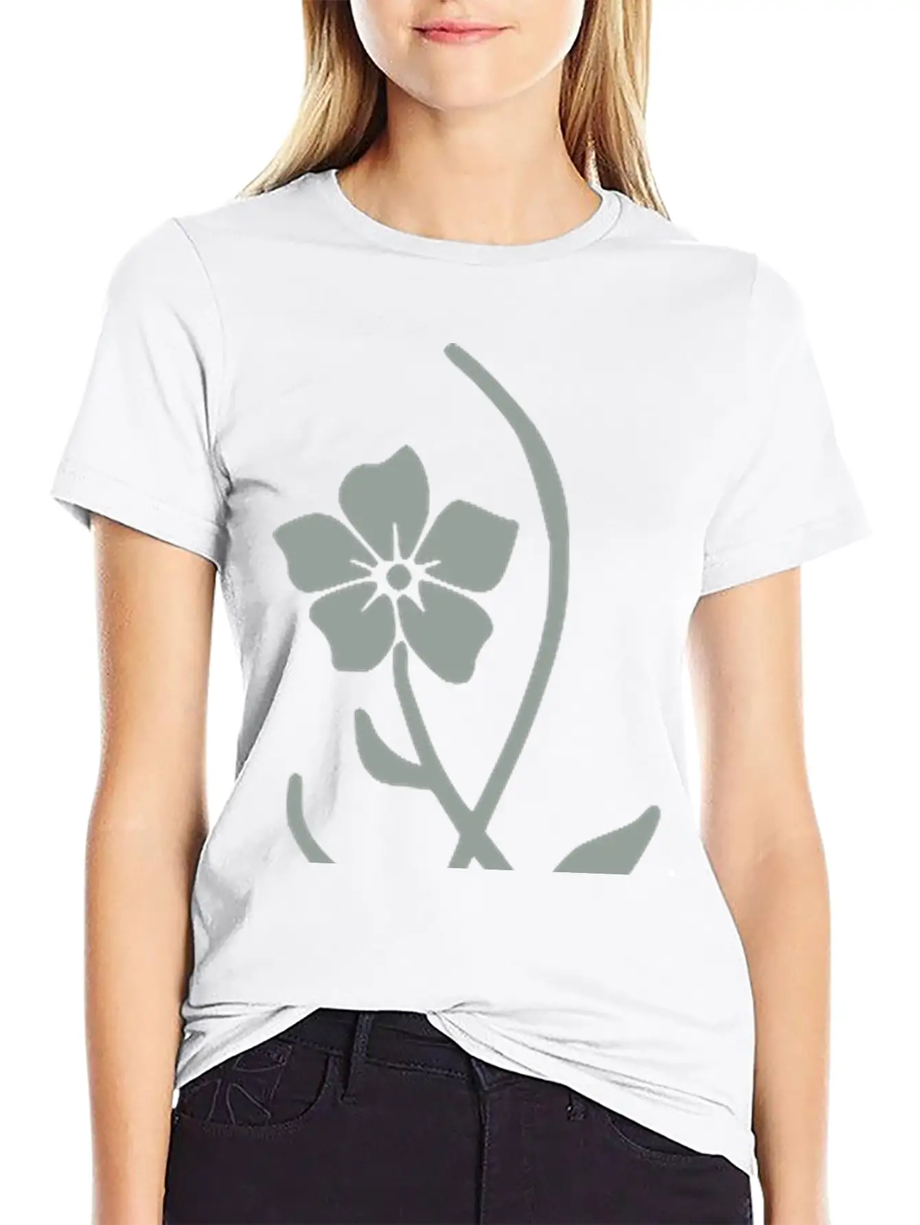 Flower 9_ Breathable Graphic T-Shirt – Perfect For Casual Days