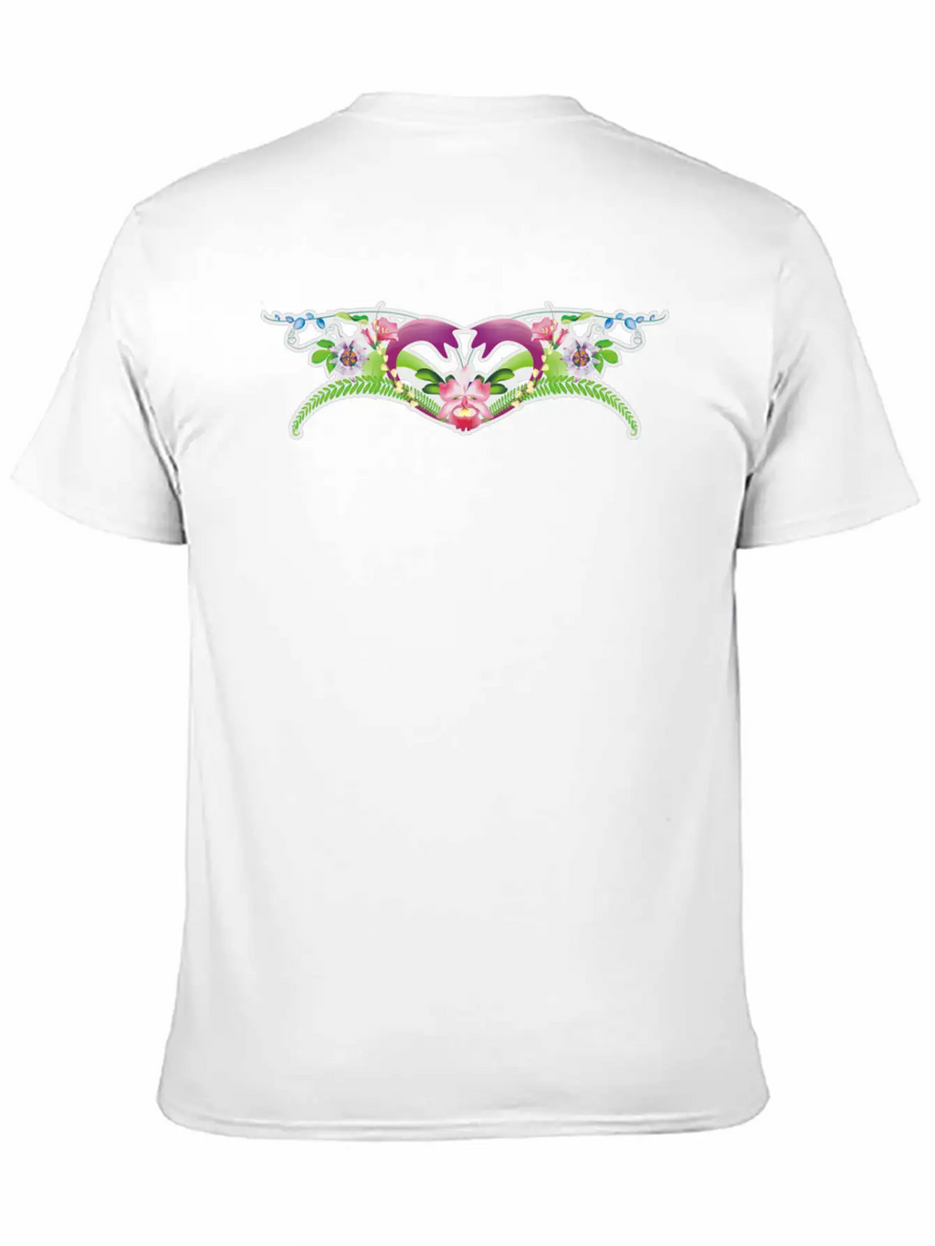 Flower Bib Stylish Everyday T-Shirt – Unisex Basic Cotton Tee