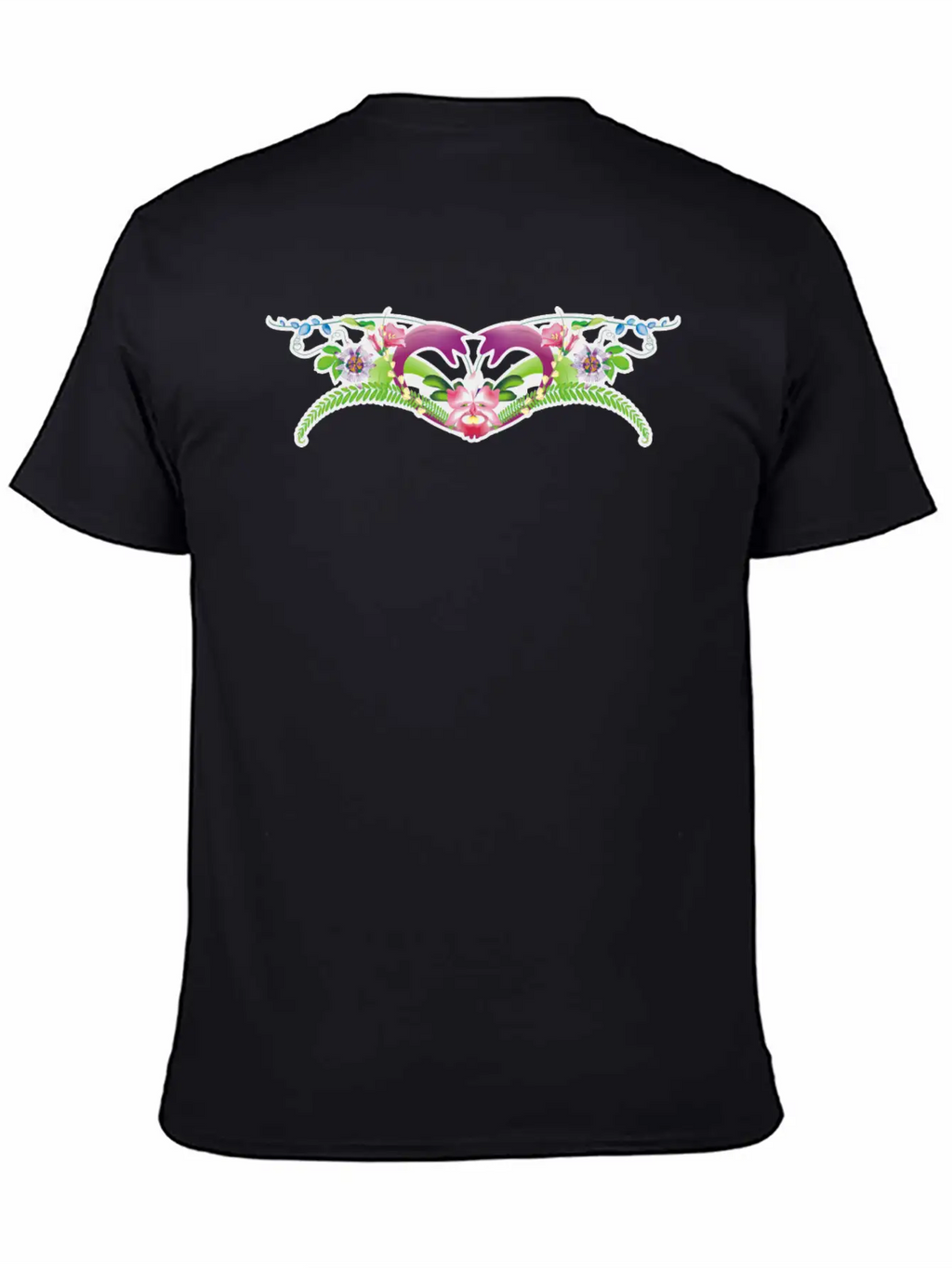Flower Bib Stylish Everyday T-Shirt – Unisex Basic Cotton Tee