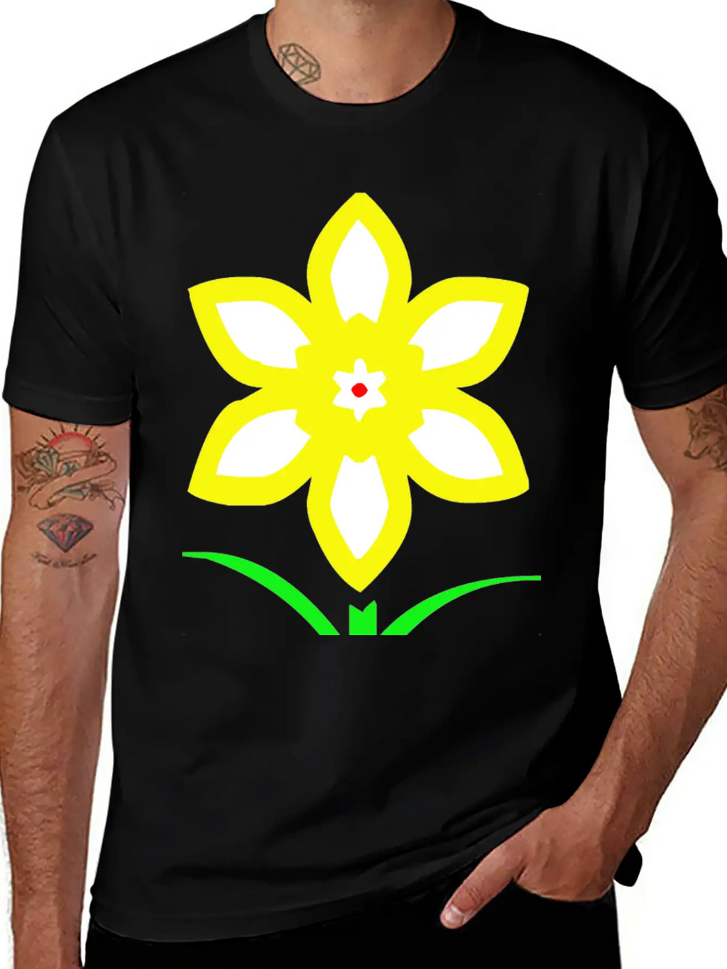 Flower Blossom Garden Plant Breathable Soft Cotton T-Shirt – Timeless Casual Look