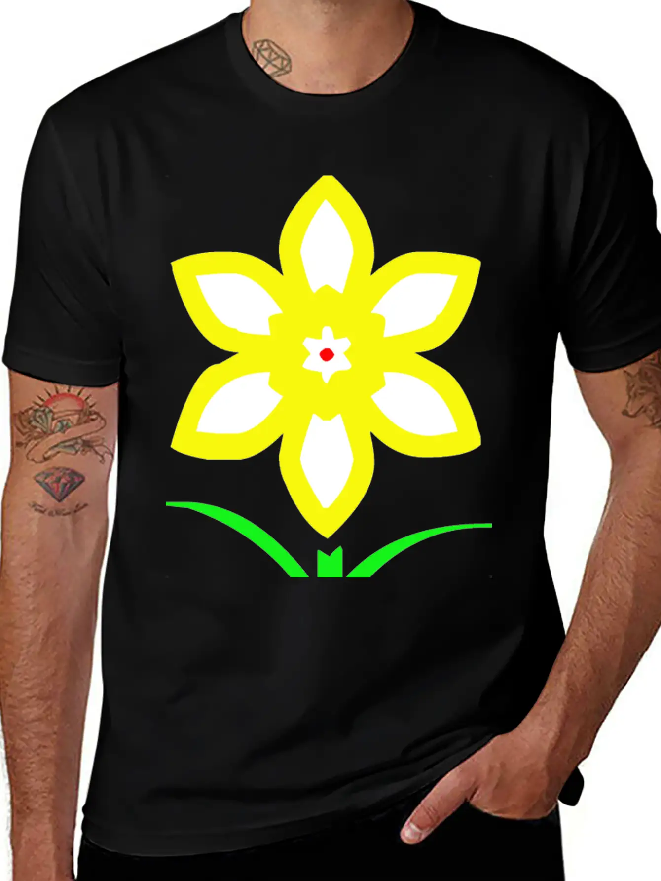 Flower Blossom Garden Plant Breathable Soft Cotton T-Shirt – Timeless Casual Look