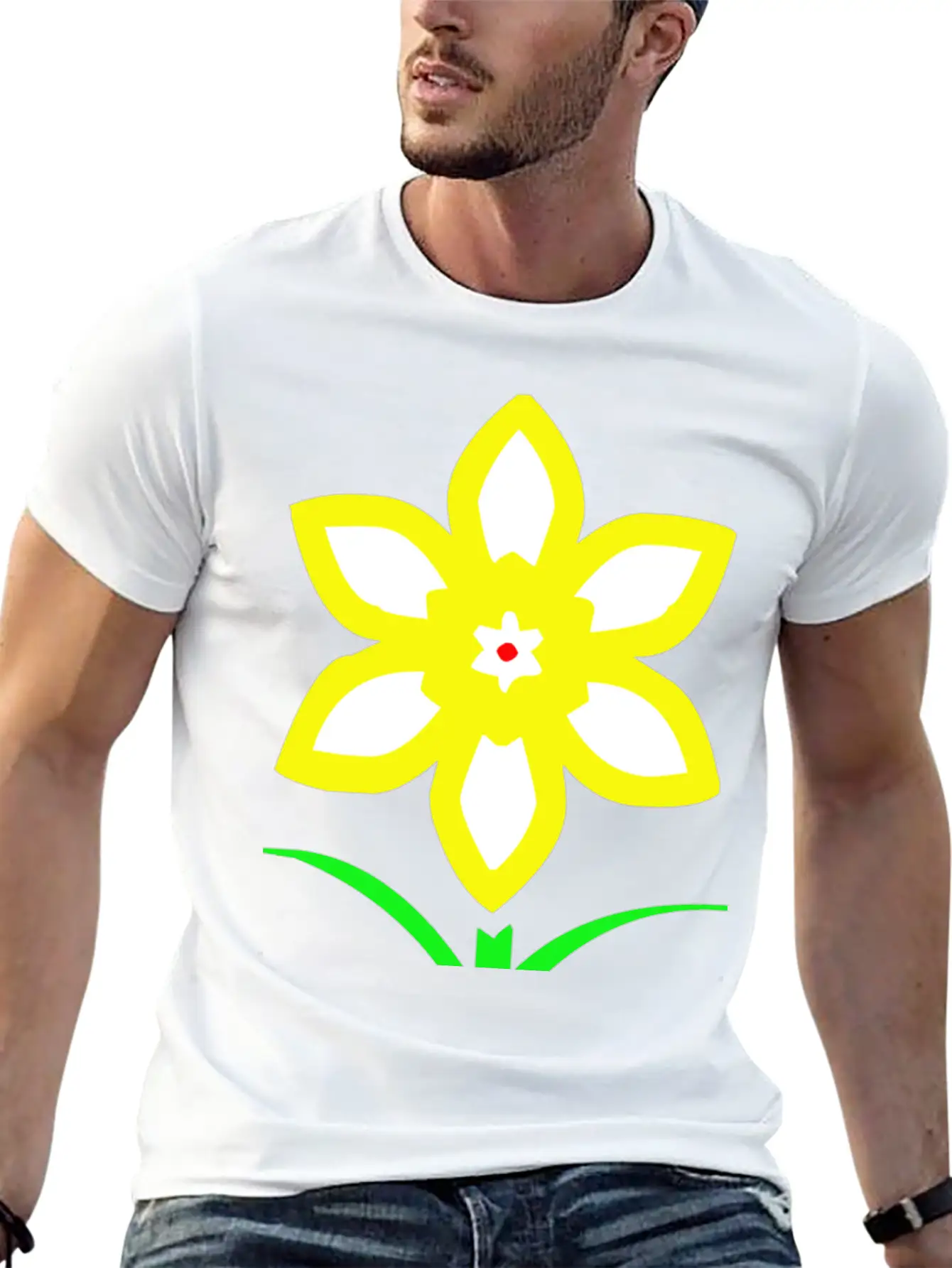 Flower Blossom Garden Plant Breathable Soft Cotton T-Shirt – Timeless Casual Look