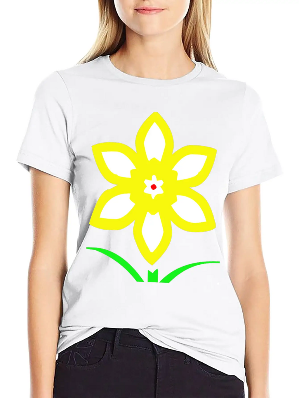 Flower Blossom Garden Plant Breathable Soft Cotton T-Shirt – Timeless Casual Look