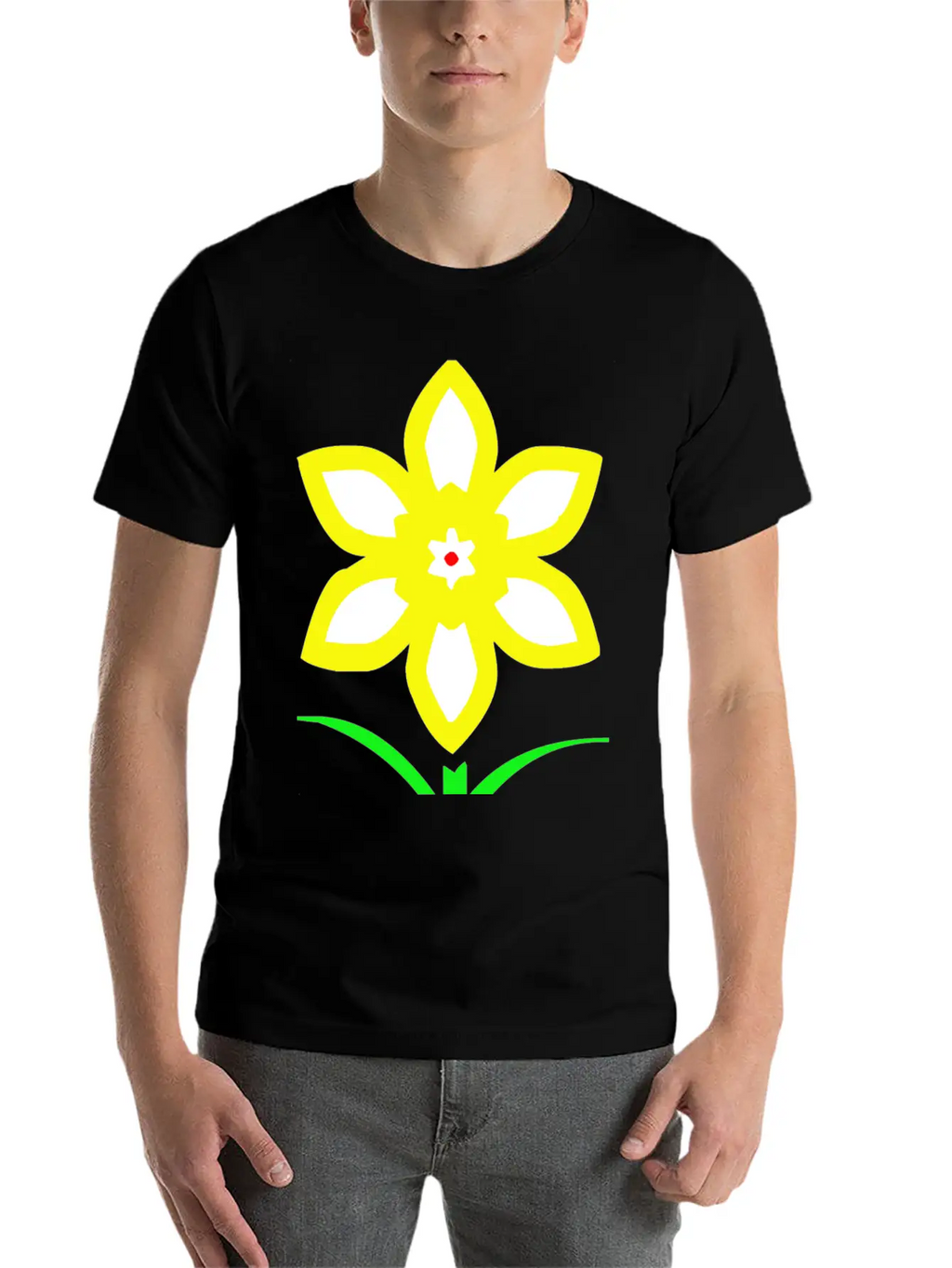 Flower Blossom Garden Plant Breathable Soft Cotton T-Shirt – Timeless Casual Look
