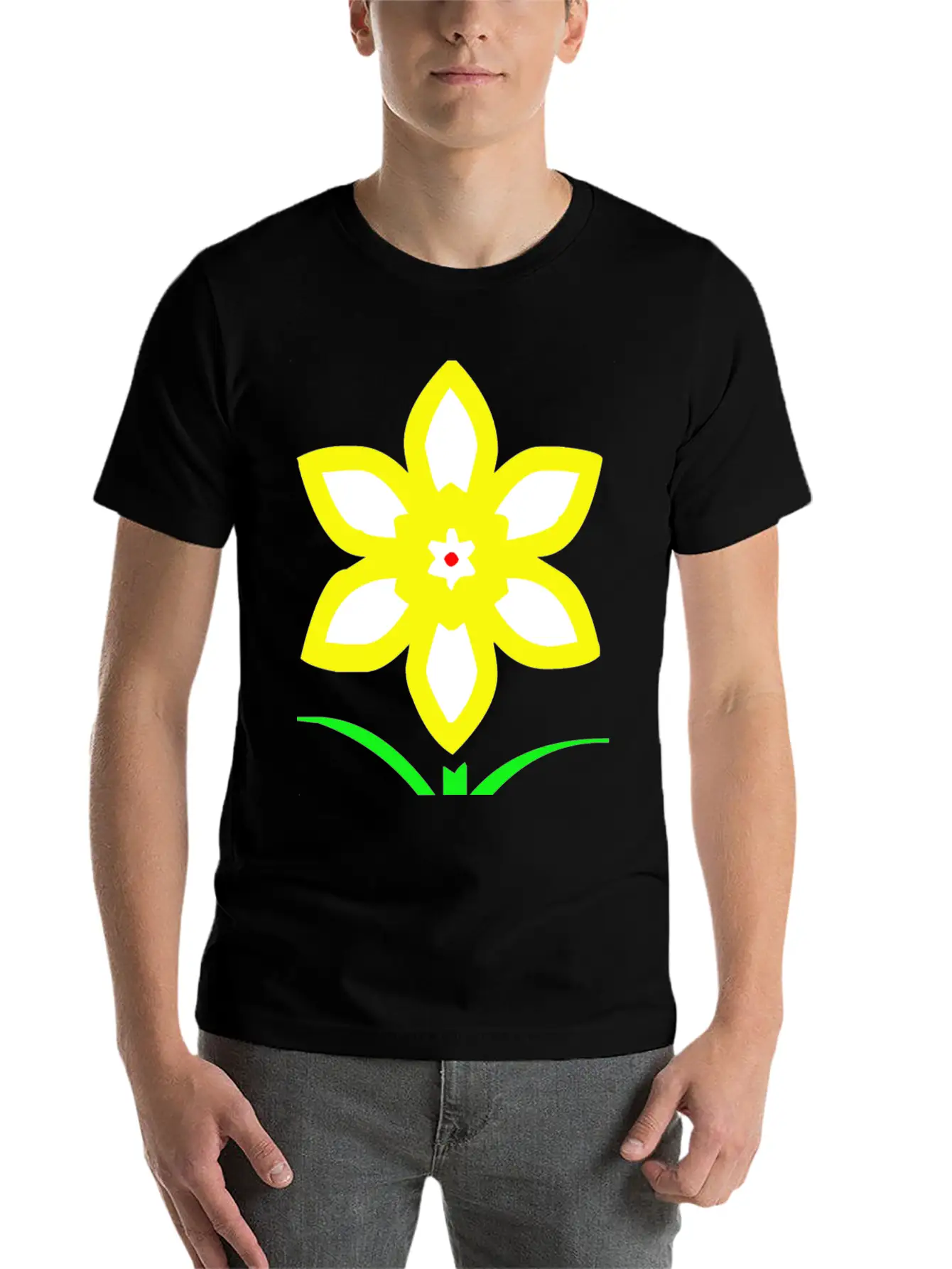 Flower Blossom Garden Plant Breathable Soft Cotton T-Shirt – Timeless Casual Look