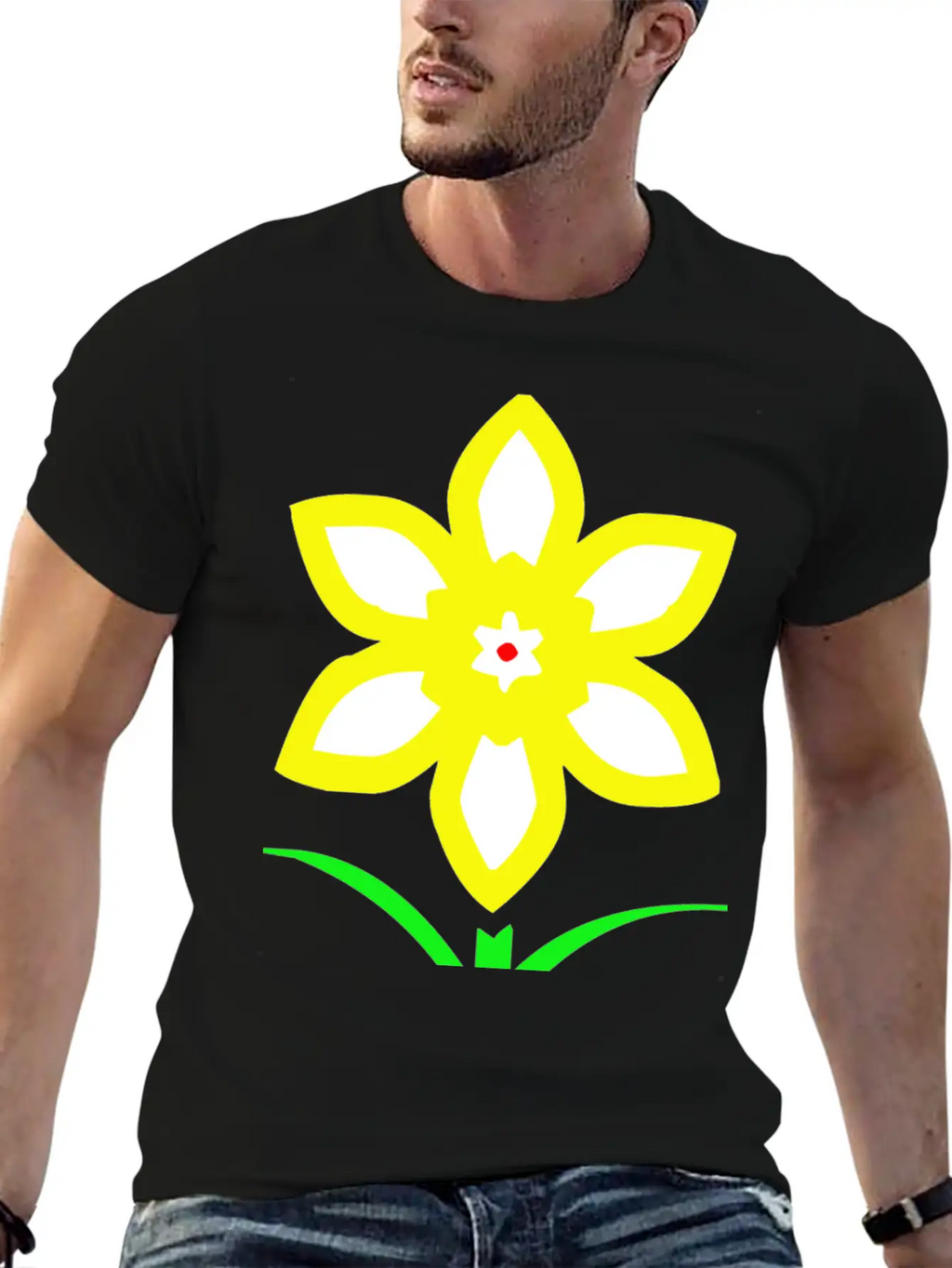 Flower Blossom Garden Plant Breathable Soft Cotton T-Shirt – Timeless Casual Look