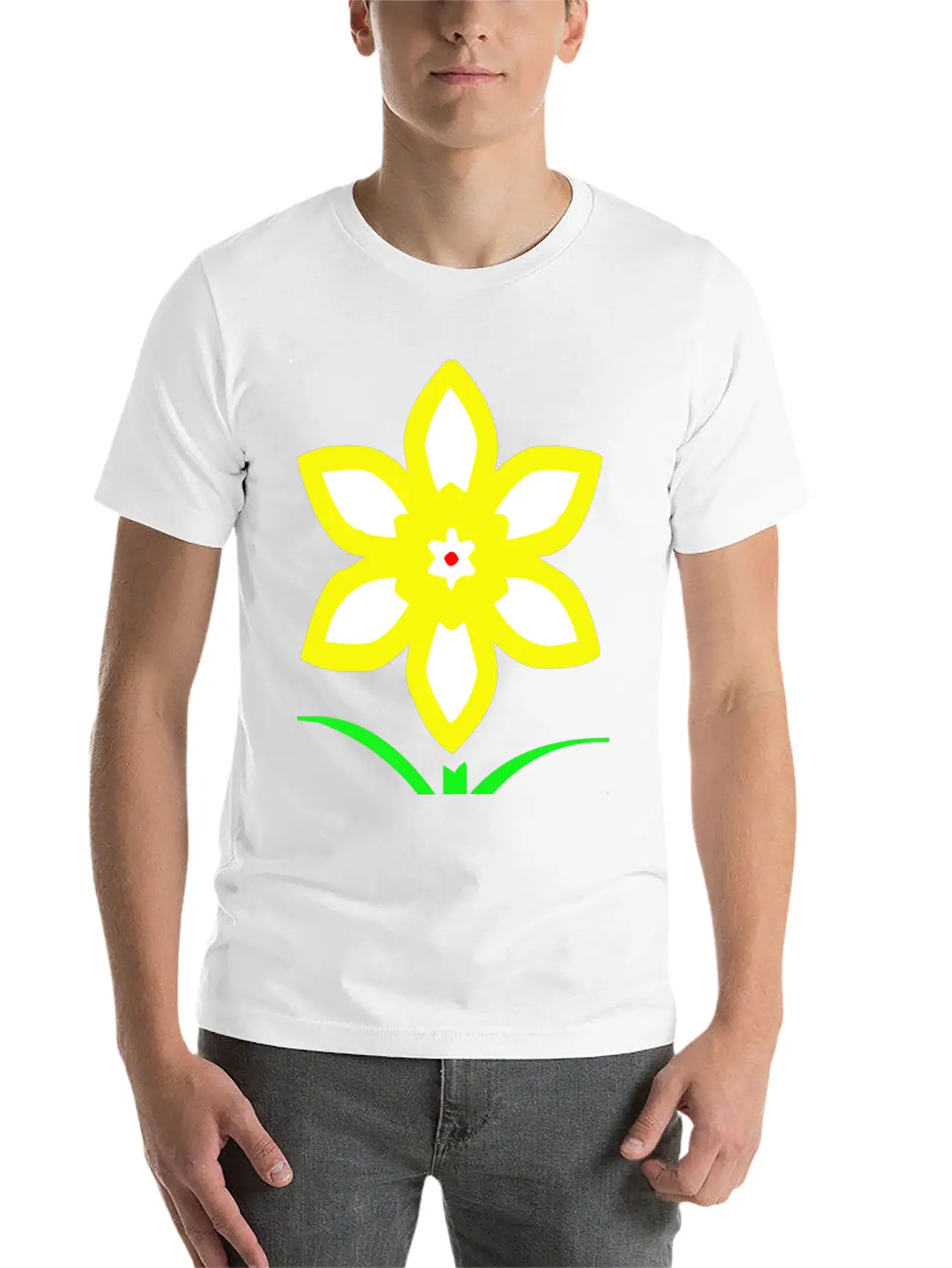 Flower Blossom Garden Plant Breathable Soft Cotton T-Shirt – Timeless Casual Look