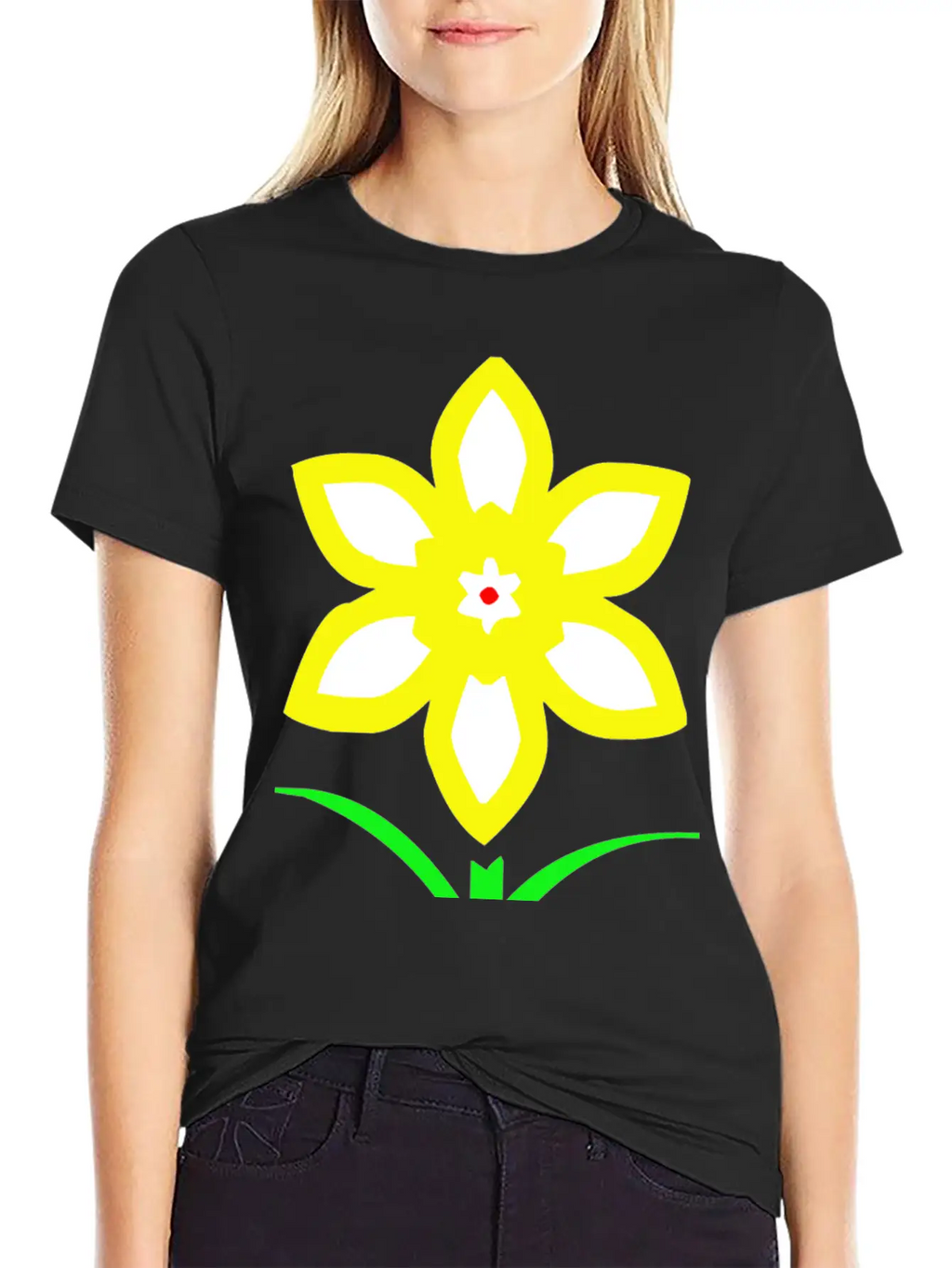 Flower Blossom Garden Plant Breathable Soft Cotton T-Shirt – Timeless Casual Look