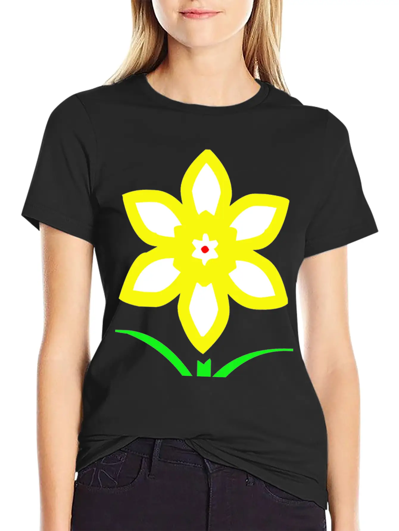 Flower Blossom Garden Plant Breathable Soft Cotton T-Shirt – Timeless Casual Look