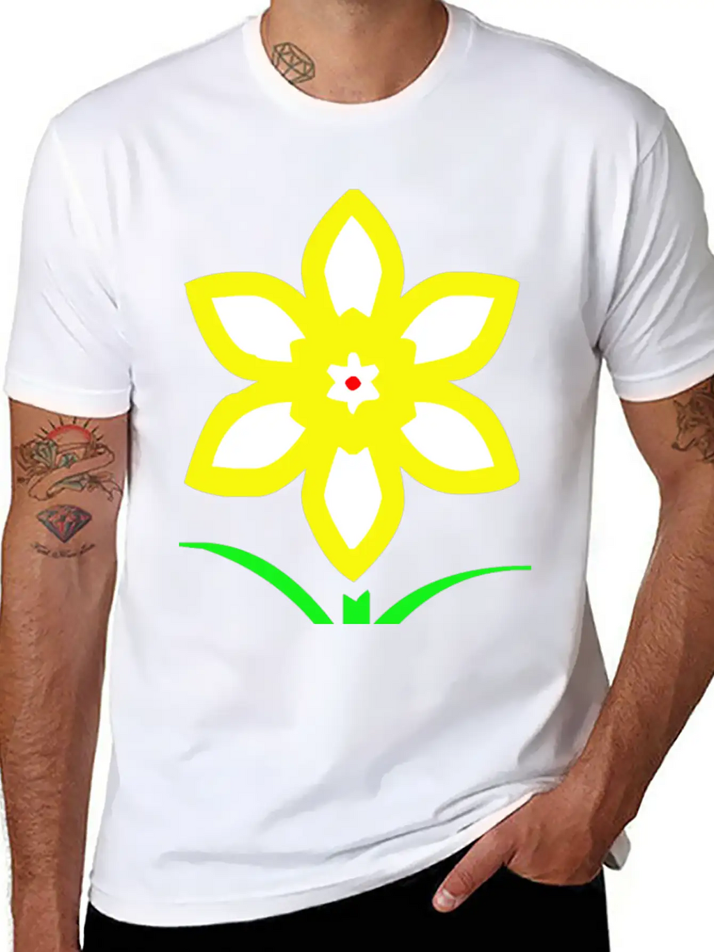 Flower Blossom Garden Plant Breathable Soft Cotton T-Shirt – Timeless Casual Look