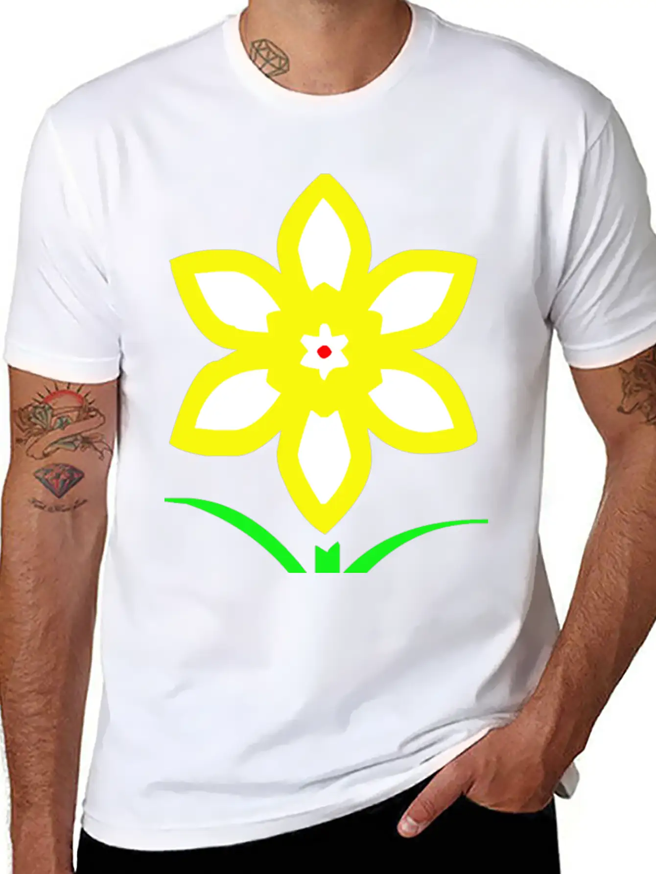 Flower Blossom Garden Plant Breathable Soft Cotton T-Shirt – Timeless Casual Look