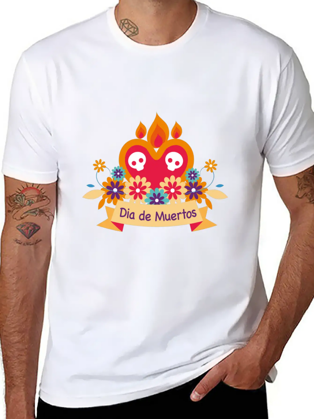 Flower Breathable Graphic T-Shirt – Perfect For Casual Days