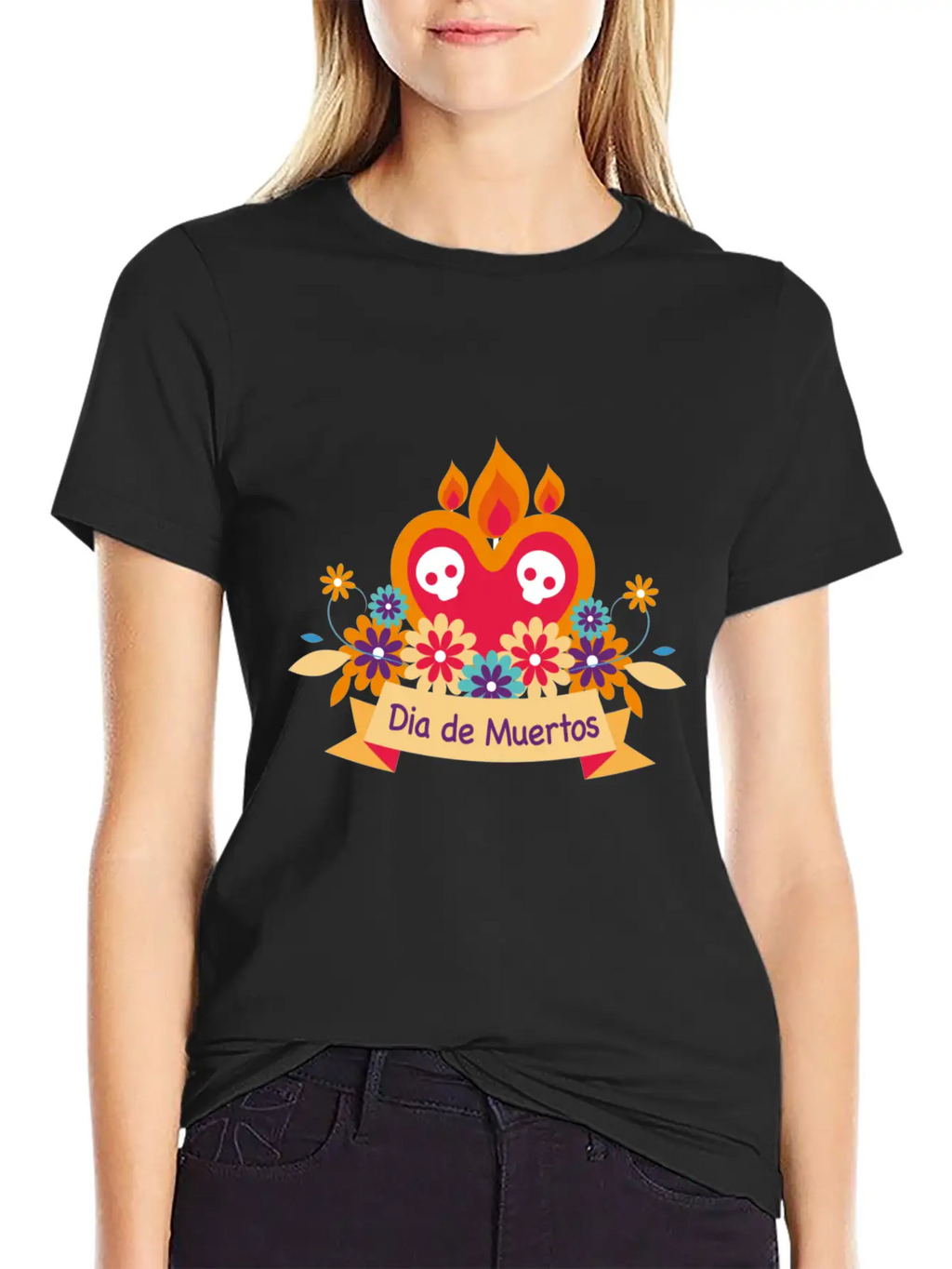 Flower Breathable Graphic T-Shirt – Perfect For Casual Days