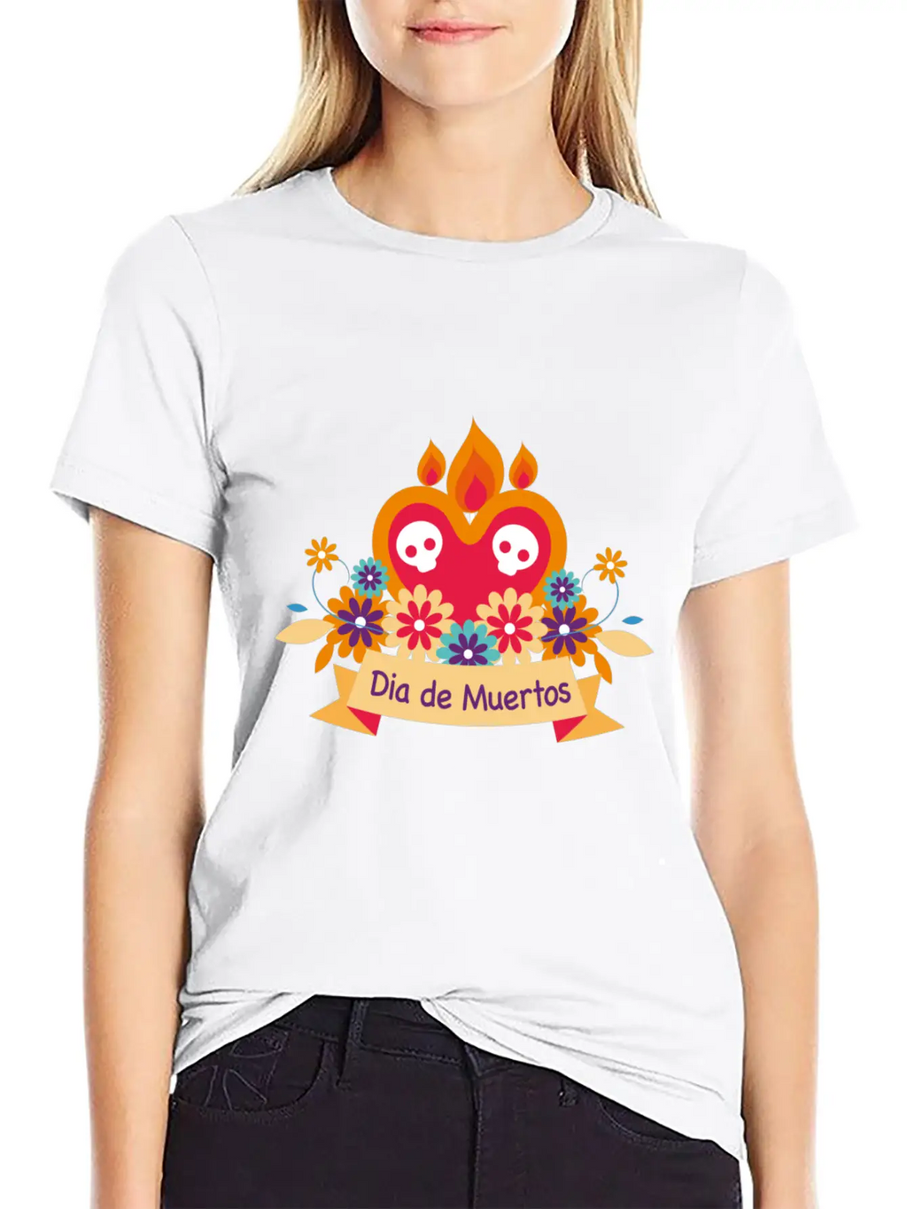 Flower Breathable Graphic T-Shirt – Perfect For Casual Days
