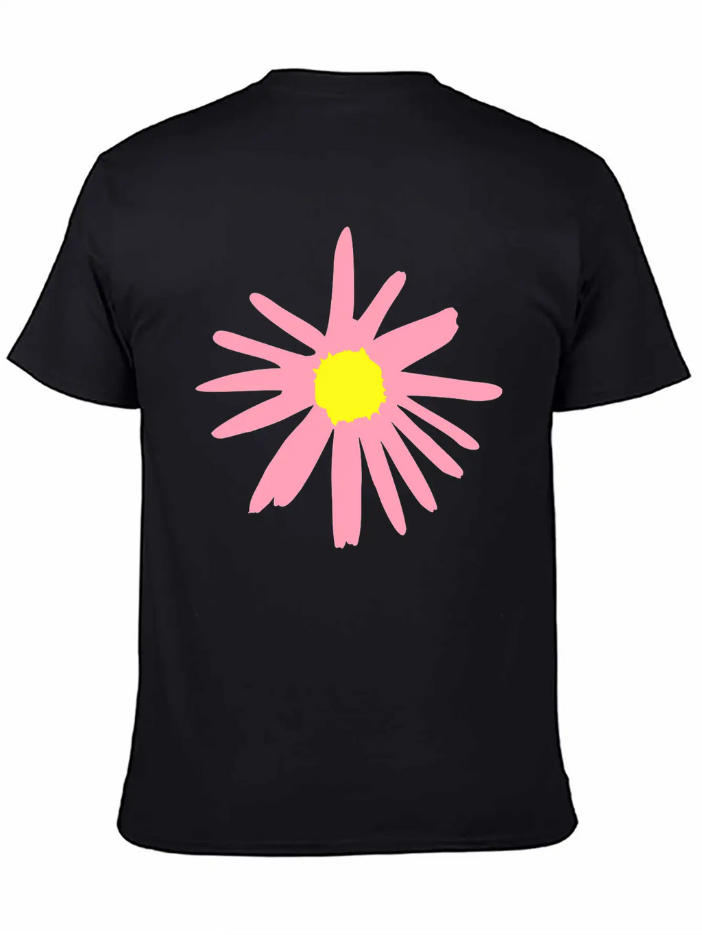 Flower, Daisy Breathable Soft Cotton T-Shirt – Timeless Casual Look