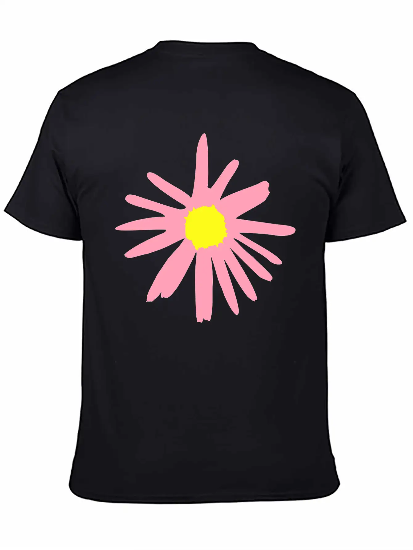 Flower, Daisy Breathable Soft Cotton T-Shirt – Timeless Casual Look
