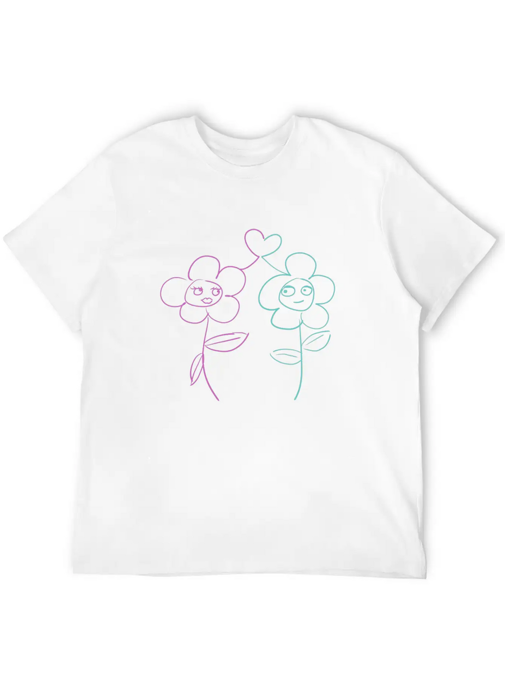 Flower Flowers Lovers Classic Cotton Tee – Unisex Comfort For Any Season