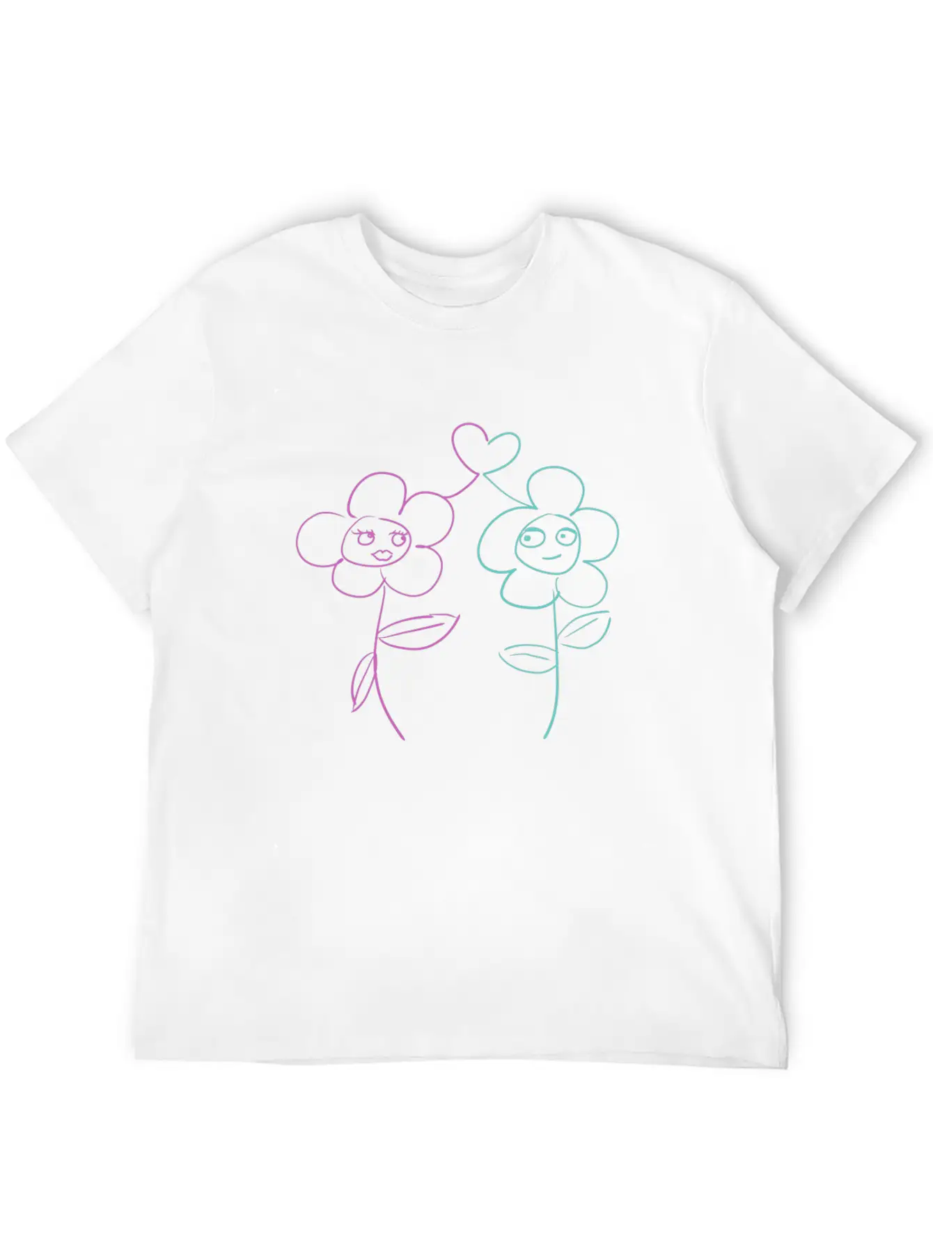 Flower Flowers Lovers Classic Cotton Tee – Unisex Comfort For Any Season