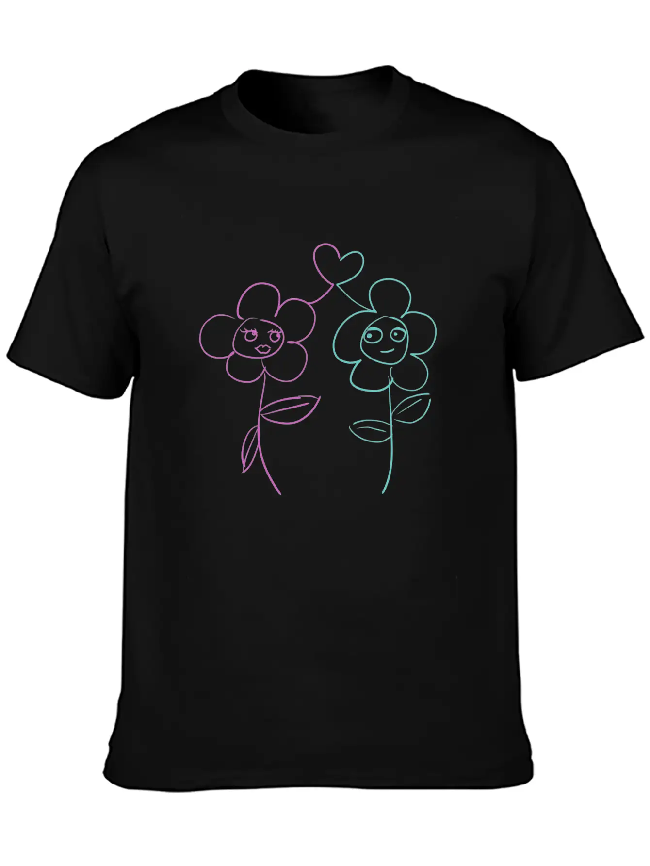 Flower Flowers Lovers Classic Cotton Tee – Unisex Comfort For Any Season